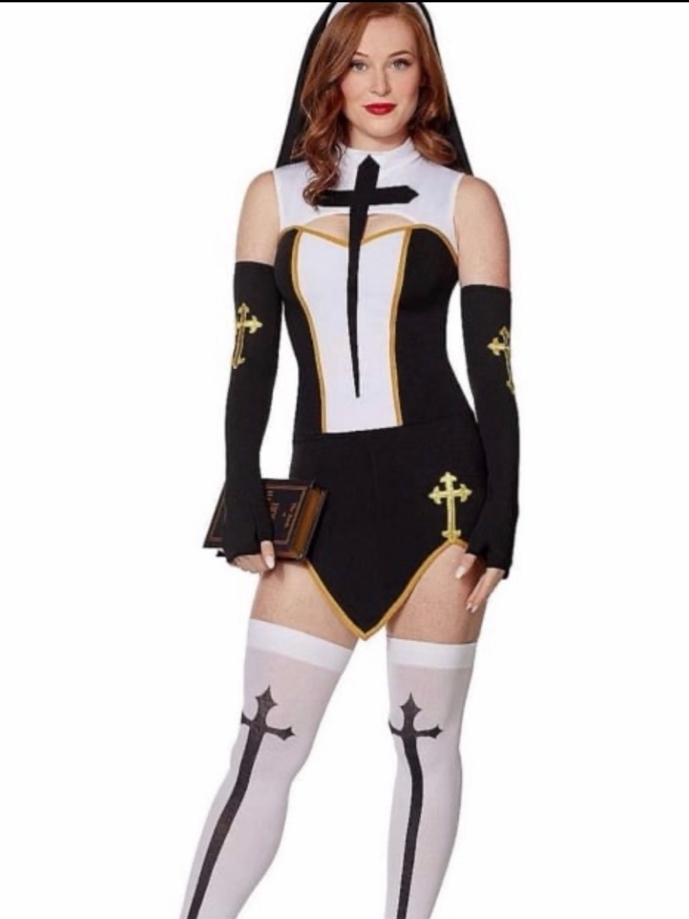 Spirit Halloween Bad Nun Costume Sz Medium